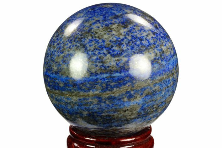 Polished Lapis Lazuli Sphere - Pakistan #123447
